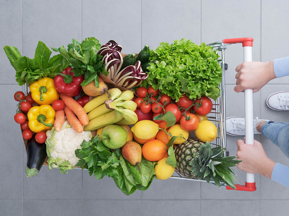 Il carrello bio degli italiani parla chiaro: frutta e verdura al primo posto